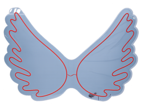 Butterfly neon sign