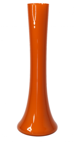 Orange vases