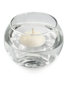 Round sphere candlestick