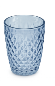 Blue glass refluted