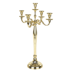 Gold candlestick